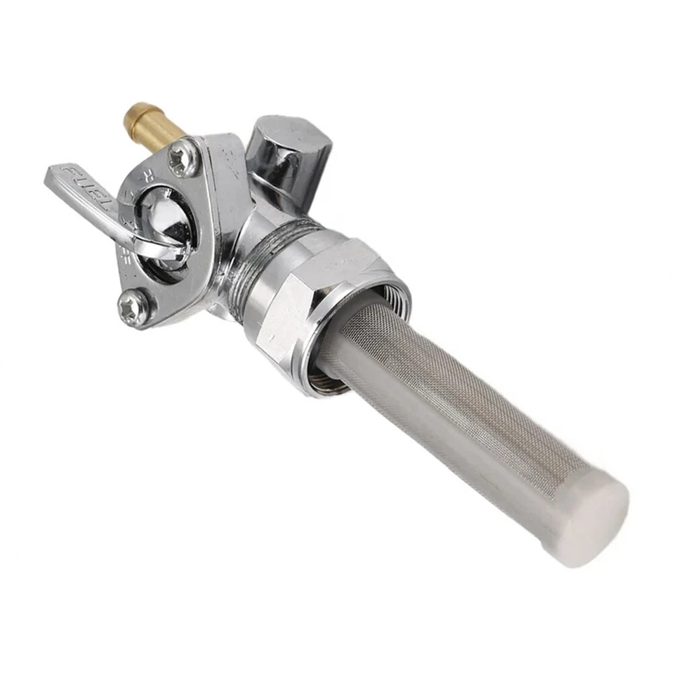 Válvula de combustible Petcock 22 mm grifo recto para Harley Davidson 62167-81 62163-75 Foto 1 de 4