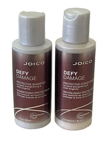 Joico Defy Set Shampoo e Balsamo Protettivo Danni da Viaggio Taglia 1,7 oz NUOVO - Foto 1 di 6