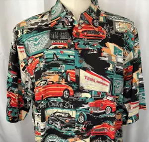 Camisa Hawaiana Reyn Spooner Ford Thunderbird 50 Aniversario Coleccionable XL - Imagen 1 de 9
