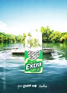 EXTRA GUM AD #37 MAGAZINE promo AD 2016 - Picture 1 of 2