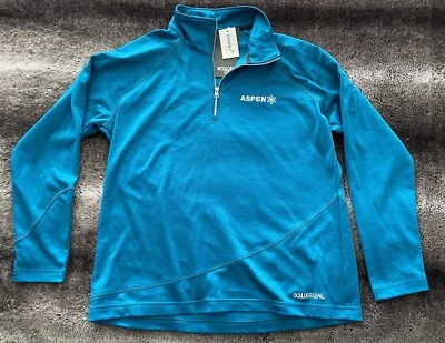 Nuevo con etiquetas Estación de esquí Aspen para mujer talla XL 1/4 cremallera azul esquí snowboard  Foto 1 de 4