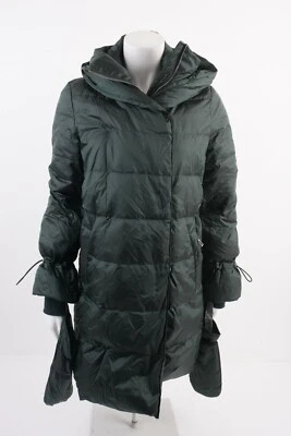 Abrigo acolchado verde Zara para mujer talla S 8073/233 nuevo con etiquetas Foto 1 de 4