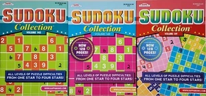 3 New Sudoku Collection Puzzle Books Vol#145, 148, 149 KAPPA GAMES Hobby Fun - Picture 1 of 6