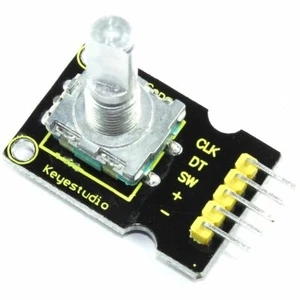 Keyestudio Rotary Encoder Module KS-013 360 6mm Shaft Arduino Pi Flux Workshop - Picture 1 of 3