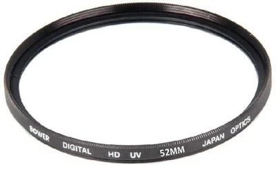 Bower 52mm UV Filter for Nikon D5500 D5300 D3300 D3200 18-55mm, 55-200mm & more - Image 1 of 3
