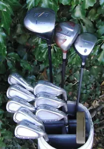 Set of Cleveland Tour Action TA7 3-PW+ XXIO Driver+ 3 Wood+ 5 Wood + Putter* - Picture 1 of 10