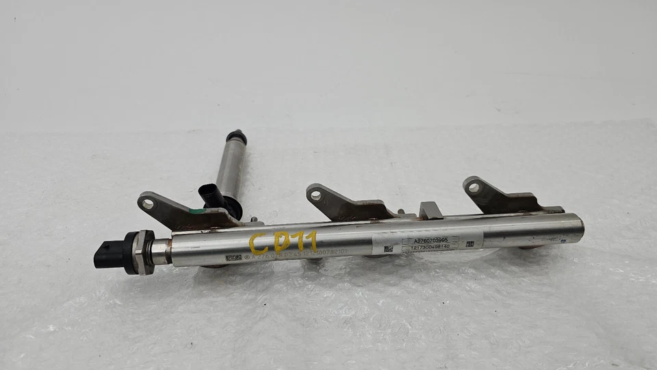 Mercedes-Benz W212 E350 2010-2016 3,5 L V6 riel inyector de combustible de gasolina con inyector OEM Foto 1 de 4