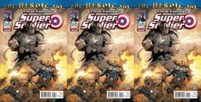 Steve Rogers: Super Soldier #4 (2010) Marvel Comics - 3 Comics