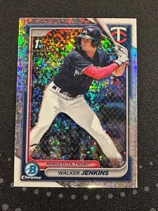 2024 Bowman #BCP-43 Walker Jenkins 1er Mini-Diamante Refractor Minnesota Twins - Imagen 1 de 1