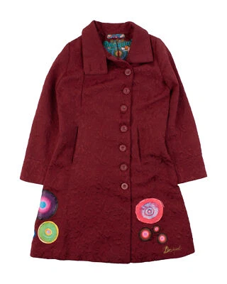 Abrigo largo multicolor mujer Desigual talla L Foto 1 de 4