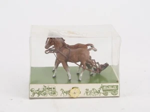 Brumm Historical Nr. 0 Paar Pferde Kupplung 1/43 Nie Sorti IN Ovp - Bild 1 von 9