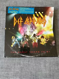 DEF LEPPARD The Early Years 1979-1981 5 x CD & BOOK BOX SET NEW - Picture 1 of 2