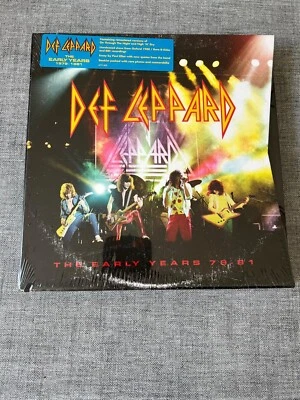 DEF LEPPARD The Early Years 1979-1981 5 x CD & BOOK BOX SET  NEW - Image 1 of 2