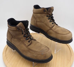 Red Wing Safety Chukka Steel Toe Work Boots Brown Mens Size 14 D 6662 - Picture 1 of 11