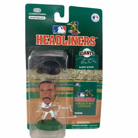 BARRY BONDS San Francisco Giants Corinthian MLB Headliners 1996 Figure BRAND NEW Cover