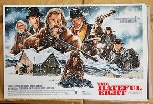 2D - The hateful eight by Jason Edmiston - Rare sold out Mondo print - WYSIWYG - Bild 1 von 2