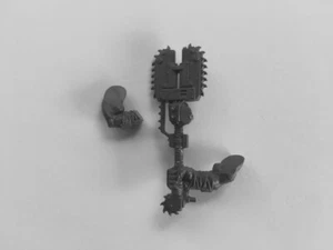 Warhammer 40k Ork Nobz - Nob Big Choppa Close Combat Weapon (D) - Foto 1 di 2
