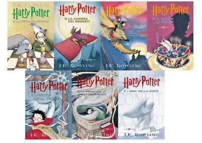 Libri Harry Potter - Serie Completa dei 7 Volumi, Salani Editore Articoli Nuovi - Immagine 1 di 4