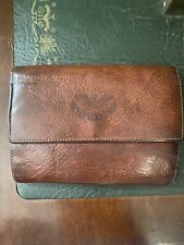 Emporio ARMANI Leather Wallet VINTAGE  Brown Armani Eagle