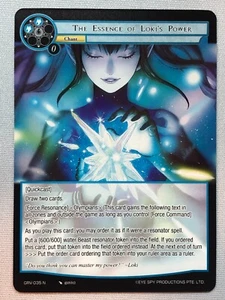 Force of Will Game of Gods: Revolution The Essence of Loki's Power NM/M - Picture 1 of 1