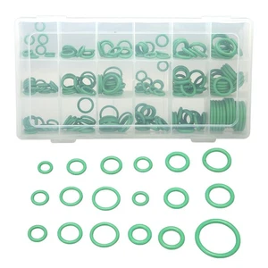 225pcs Car Air Conditioner Seal Ring Kit 18-Compartment AC O Ring Washer For⊹ - Picture 1 of 12