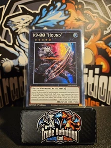 JUSH-DE036 K9-ØØ Hund: Super Rare 1. Auflage Mint YuGiOh Karte - Bild 1 von 1