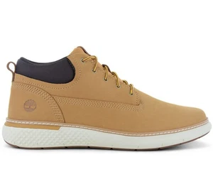 Timberland Cross Mark Mid Chukka Boot - Men Shoes Boots Leather Wheat TB0A1T - Picture 1 of 6