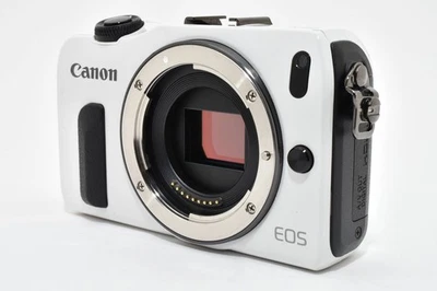 Cámara digital Canon EOS M blanca sin espejo 18,0 MP cuerpo 22,3 × 14,9 mm APS-C excelente Foto 1 de 4