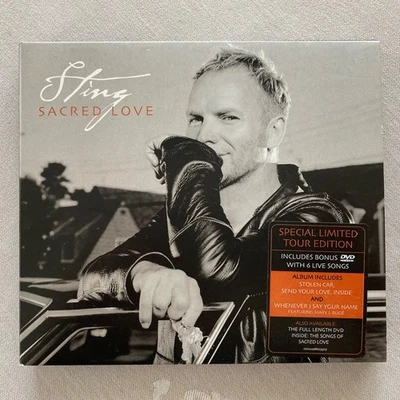 STING "Sacred Love (Special Limited Tour Edition)" CD-Album + DVD Digipak - Bild 1 von 3