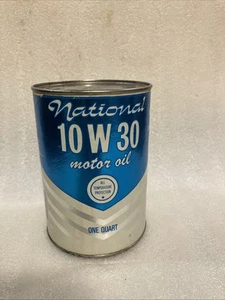 Vintage National Oil Can Qt 10W30 Composite Empty FREE SHIPPING!!! - Picture 1 of 13
