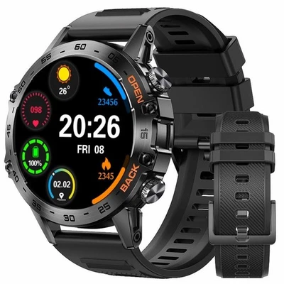 Montre Connectée Smartwatch Homme Appel Bluetooth Intelligente Étanche Sports - Photo 1/4