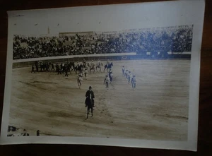 rare photo Toréador Corrida Maroc Casablanca taureau picador matador torero 1910 - Imagen 1 de 5