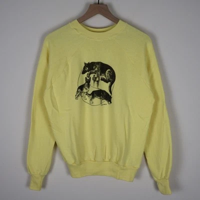 Sudadera De Entrenamiento Pastor Alemán Años 80 Amarilla Talla XL 22x25 Foto 1 de 4