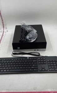HP ProDesk 400 G4 SFF Intel Core i3 8th Gen Desktop Computer With Keyboard Mouse - Picture 1 of 12