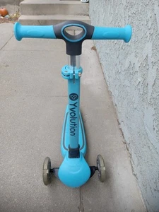 BMXIE GLOW Balance Bike & light-up Wheels Skills Develop. & Glider Air Yvolution - Picture 1 of 16