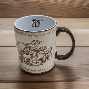 2007 Ellen Stouffer Bountiful Harvest Brown mug by Lang Dishwasher & Micro Safe - Picture 1 of 9
