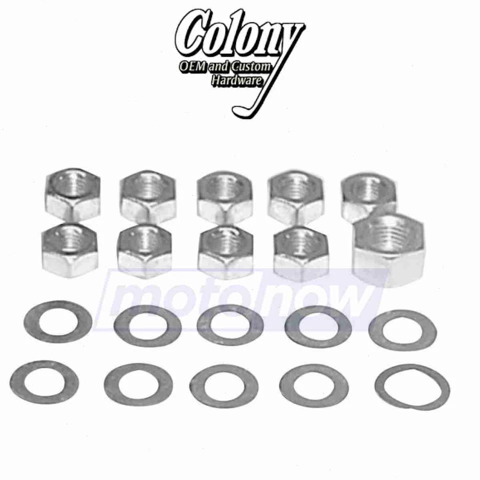 Colony Transmission Side Cover Kit for 1941-1950 Harley Davidson F - Drive ew Foto 1 de 4