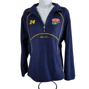 CHASE Authentic #24 Jeff Gordon Pullover Shirt Adults L NASCAR Zipper Sweatshirt - Picture 1 of 7