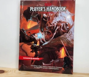 Dungeons & Dragons 5 Player Manual Handbook 2018 Tenth Printing EUC Excellent - Picture 1 of 3