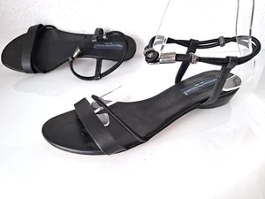 "KONSTANTIN STARKE" edle Ledersandalen, schwarz, Vero Cuoio, Gr. 40, getr. - Bild 1 von 13