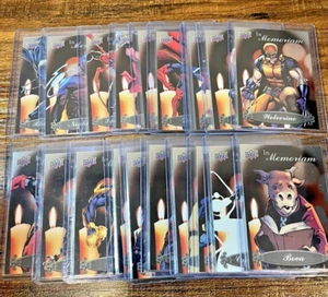 2015 Marvel Vibranium In Memoriam Complete Insert Chase Set of 20 CARDS MINT #IM - Picture 1 of 3