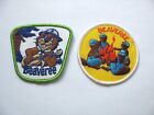 SCOUT PATCHES - BEAVEREE - LOT OF 2 DIFFERENT