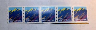Scott# 2904 Nonprofit 1996 Coil MNH PNC5 Plate S111 With Back Number 850 - Image 1 of 2