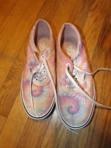 Vans Damen Pastell Canvas Batik Freizeit Skate Turnschuhe 721356 Gr. 8,5 - Bild 1 von 5