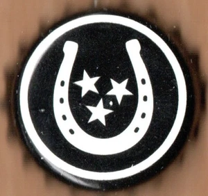 Tapa de botella corona de cerveza forrada de plástico EE. UU.: Tennessee Stud Brewing Cider - Imagen 1 de 1