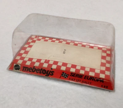 MEBETOYS FIAT 127 RALLY A 68 1:43 VINTAGE MATTEL SOLO BOX SCATOLA BASETTA BLISTE - Immagine 1 di 4