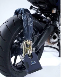 Squire Behemoth Bundle - (SS100CS Padlock & TC22mm X 1.5M) Sold Secure Diamond - Picture 1 of 6