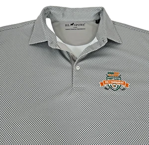 HL Sport Polo Shirt Men's Golf Tournament Polo Size Large - Picture 1 of 7