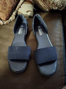 Basic Editions Women's Shoes Size 9 Black - Picture 1 of 8