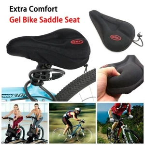 Cojín de gel para ciclismo Cojín de gel para silla de montar de bicicleta Cojín de bicicleta Asiento de bicicleta - Imagen 1 de 11
